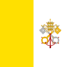 Нравы Ватикана, нравы народа Ватикана, информация для туристов Ватикан, информация для путешественников Ватикан (на картинке флаг Ватикана)